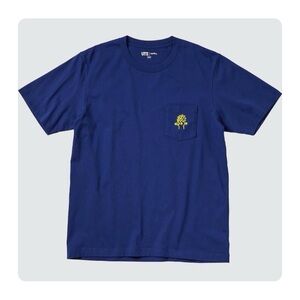 ★ Uniqlo x Keith Haring Casual T-shirt - Navy Blue ★